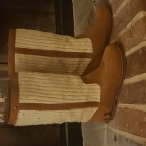 Reef autumn star boots 🥾 tan/cream